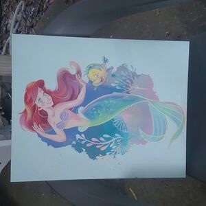 Disney Little Mermaid canvas